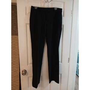 Express Editor Boot Cut Dress Pants Women's Size 12 Black Mid Rise